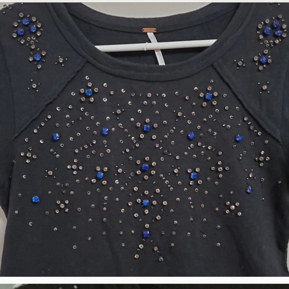 Free People embellished tshirt